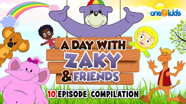 A DAY WITH ZAKY AND FRIENDS | 10 EPIS...