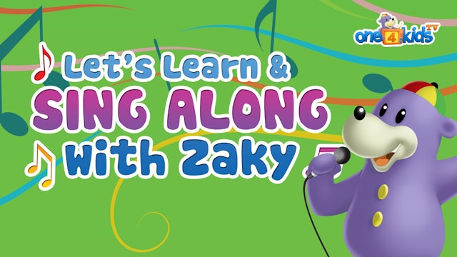 Let's Learn & Sing Along with Zaky