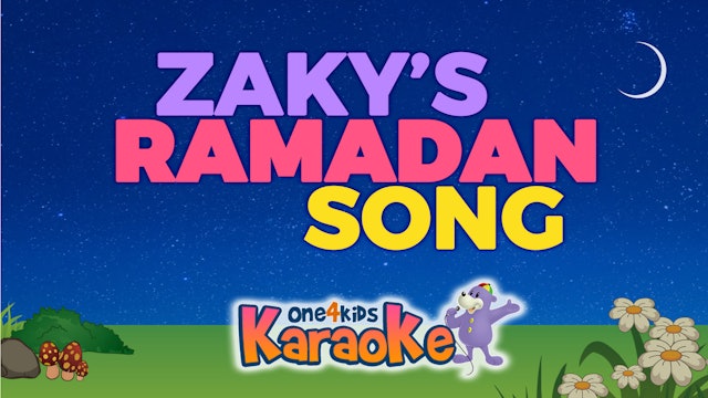 KARAOKE | Zaky's Ramadan Song