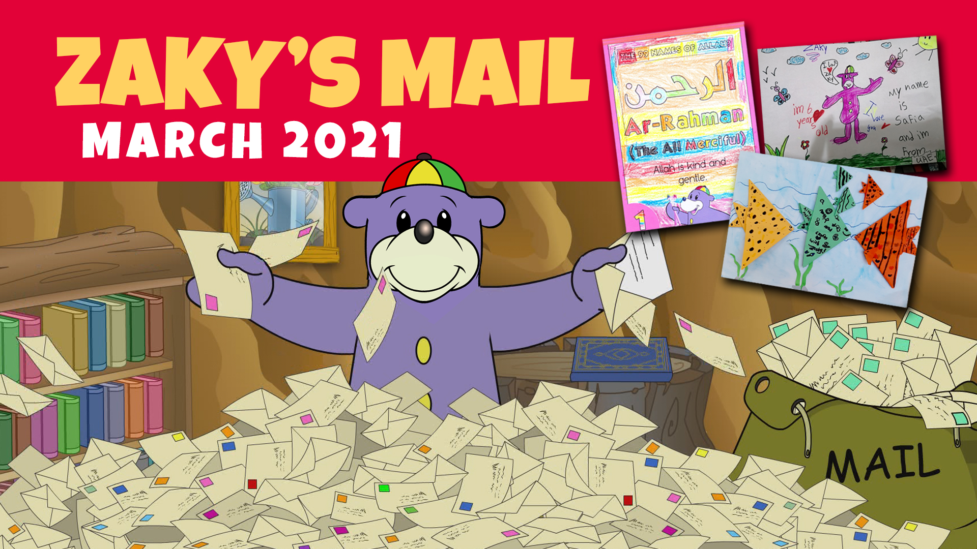 Zaky Opens Mail - March 2021