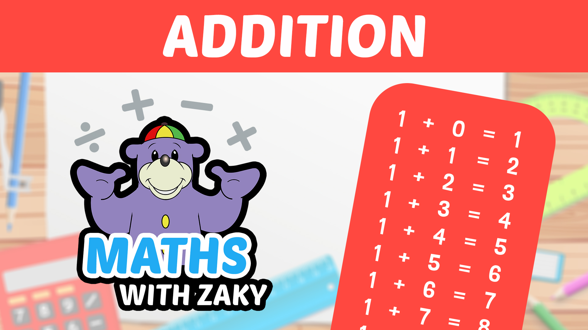 📕 Learn Maths with Zaky - Addition