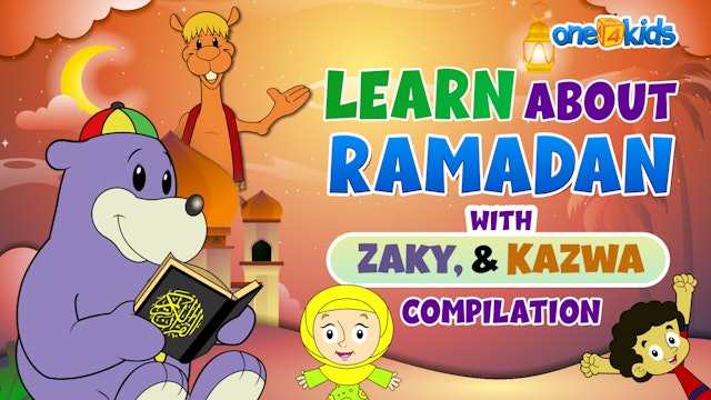 LEARN ABOUT RAMADAN WITH ZAKY AND KAZWA COMPILATION
