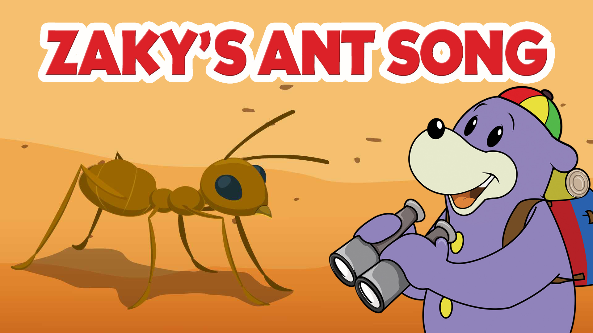 Zaky's Ant Song | Islamic Song For Kids