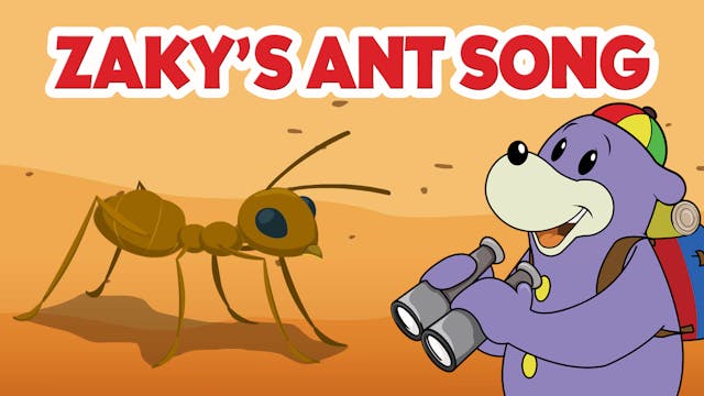 Zaky's Ant Song | Islamic Song For Kids