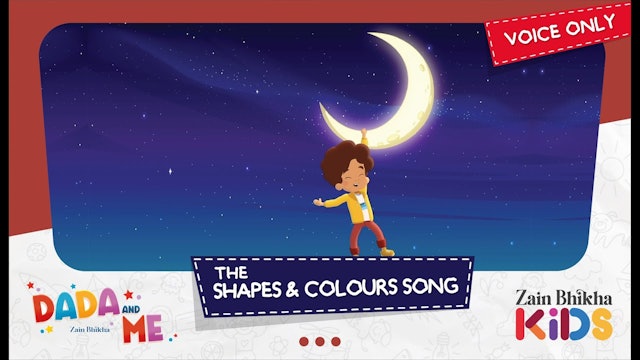 The Shapes and Colours Song (Voice Only)  Zain Bhikha Kids