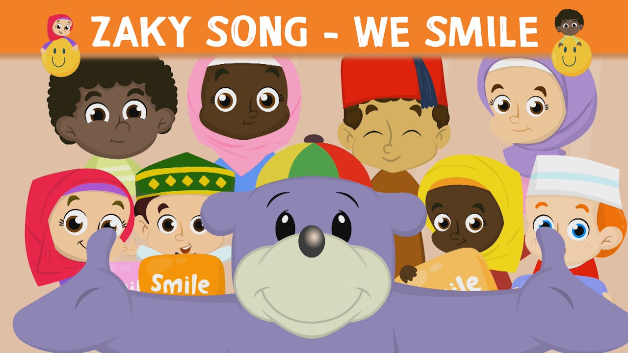 😊 Zaky Song - I SMILE 😊 - Nasheed / Songs - One4Kids TV