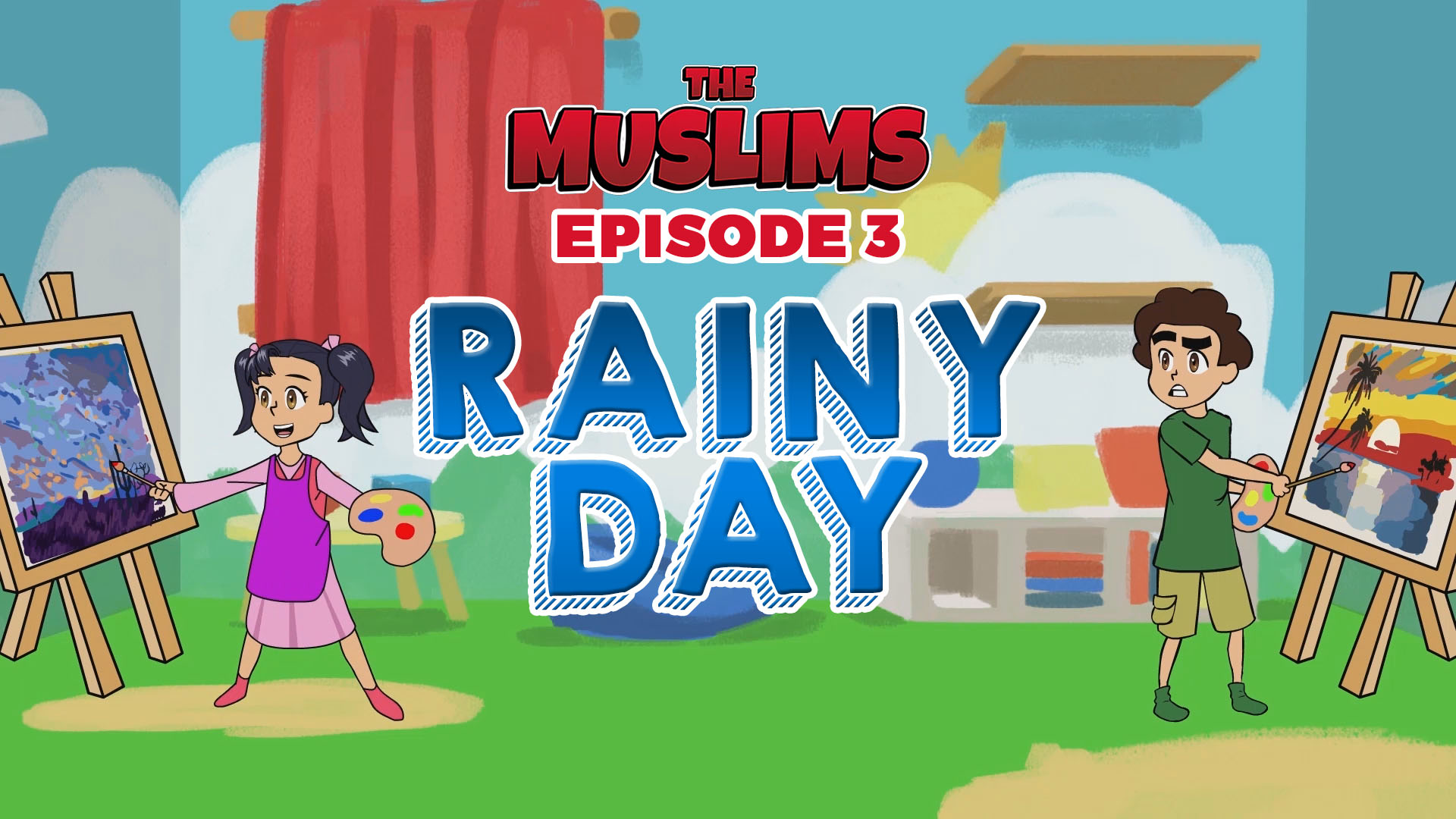 The Muslims Cartoon Series | Episode 3 - Rainy Day