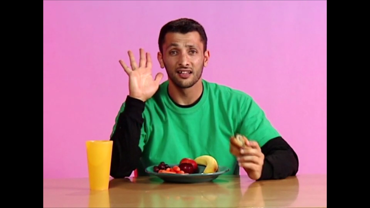 Eating with Right Hand