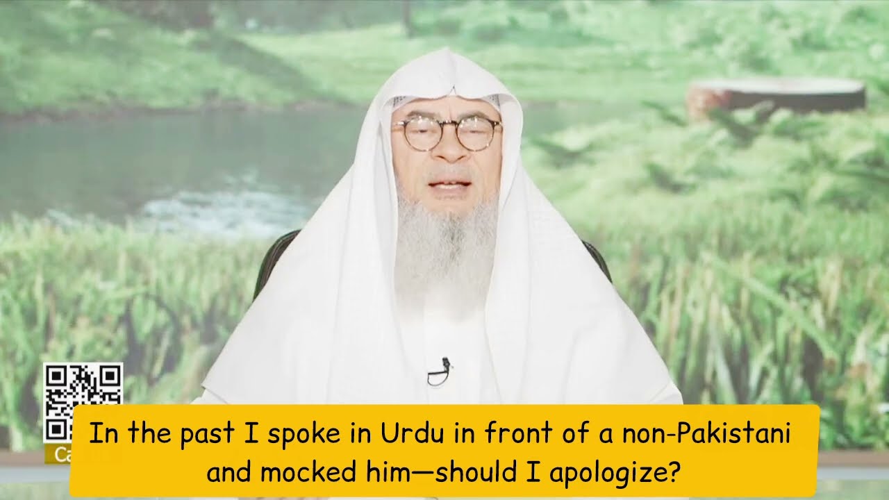 I Spoke Urdu In Front Of Non-Pakistani Non-Muslim & Mocked, Should I Apologize?