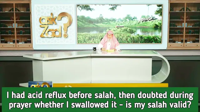 Had Acid Reflux Before Salah Then Dou...