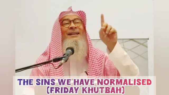 The Sins We Have Normalised