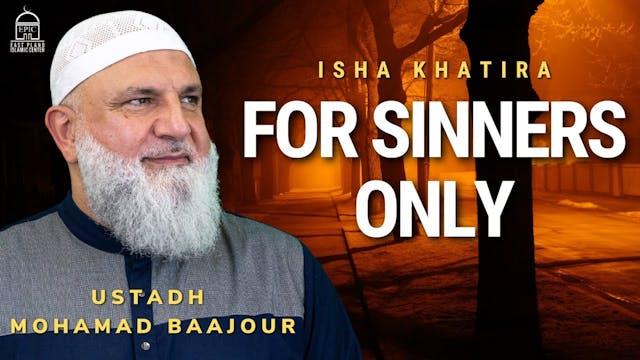 For Sinners Only...  Isha Khatira  Us...