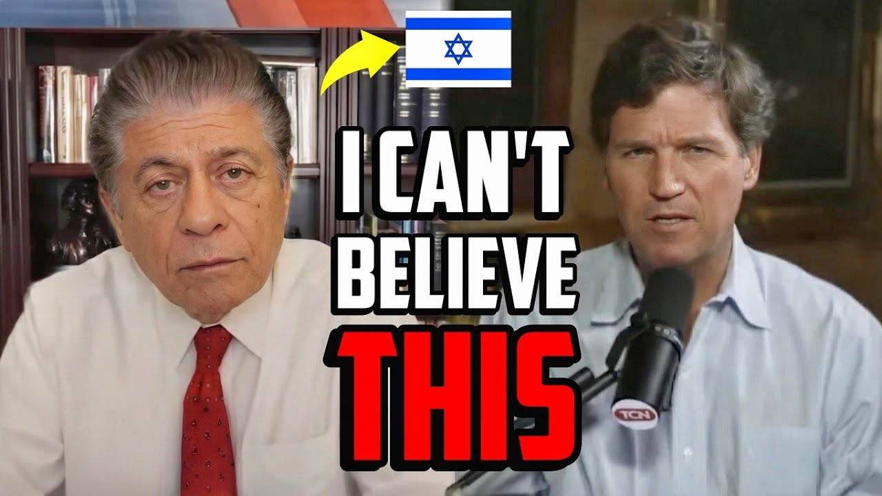 Andrew Napolitano Stunned As Tucker Carlson Revealed The Reality Of Israel
