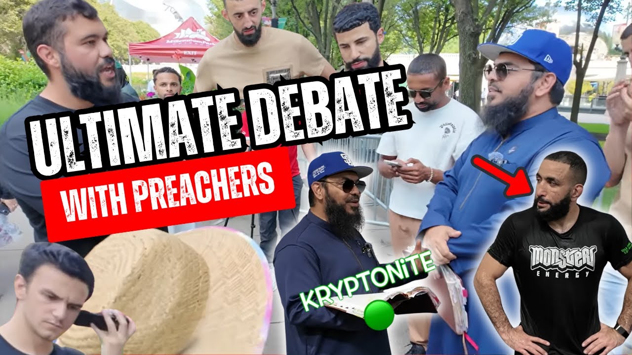 Chicago Street Debate - CHRISTIAN Jumps In To Save Her.But Got Schooled Instead