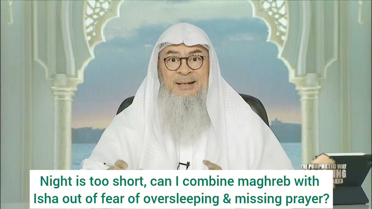 Night is too short, can I combine Isha with Maghrib so that I get sleep