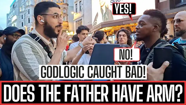 God Logic Tries Ambush Ali Dawah But ...