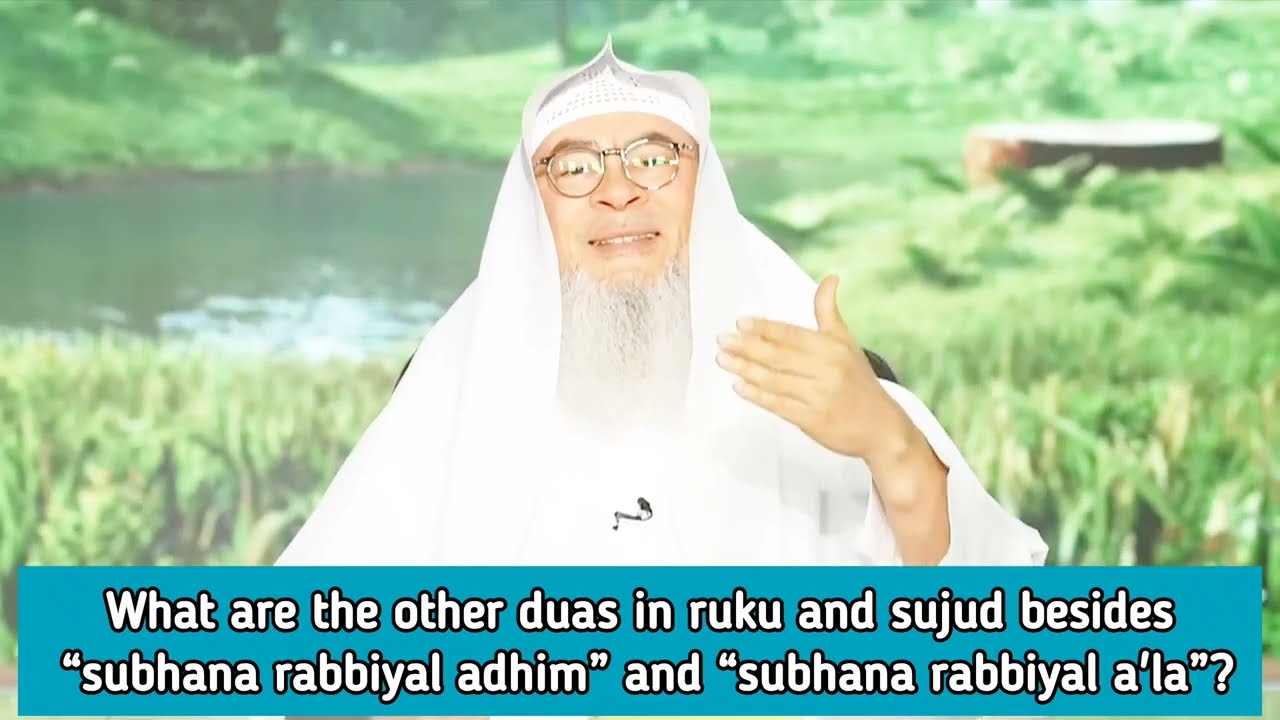What Are The Other Duas In Ruku And Sujud?