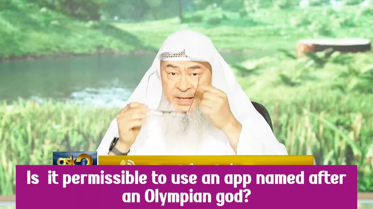Is It Permissible To Use An App Named After An Olympian God?