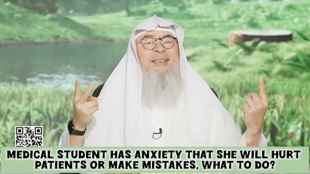 Medical Student Has Anxiety, She Will Harm Parents Or Make Mistakes, What To Do?