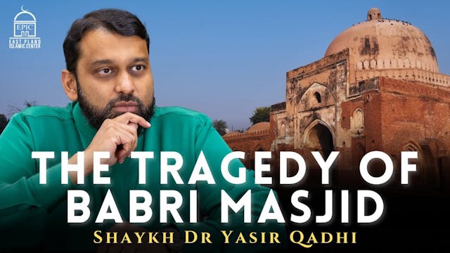 The Tragedy of Babri Masjid and Some ...