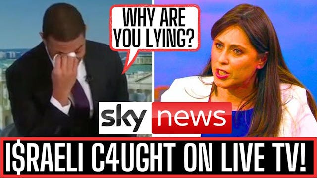 SKY NEWS UNMASK I$RAELI AMBASSADOR TO UK