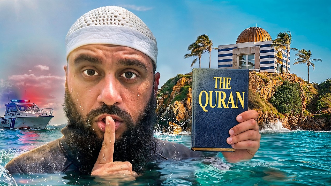 Muslim Sneaks Onto Epstein's Island