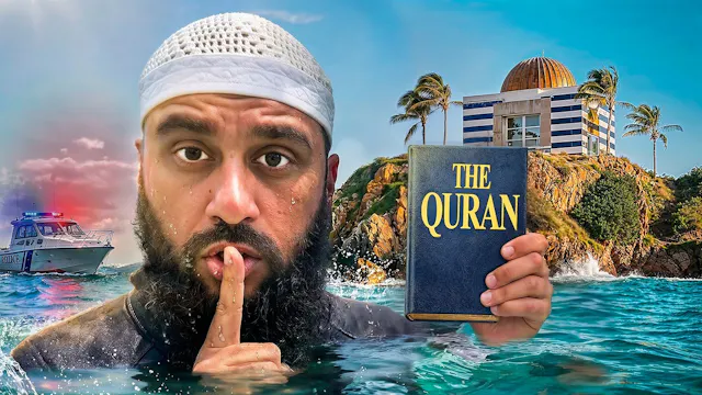 Muslim Sneaks Onto Epstein's Island