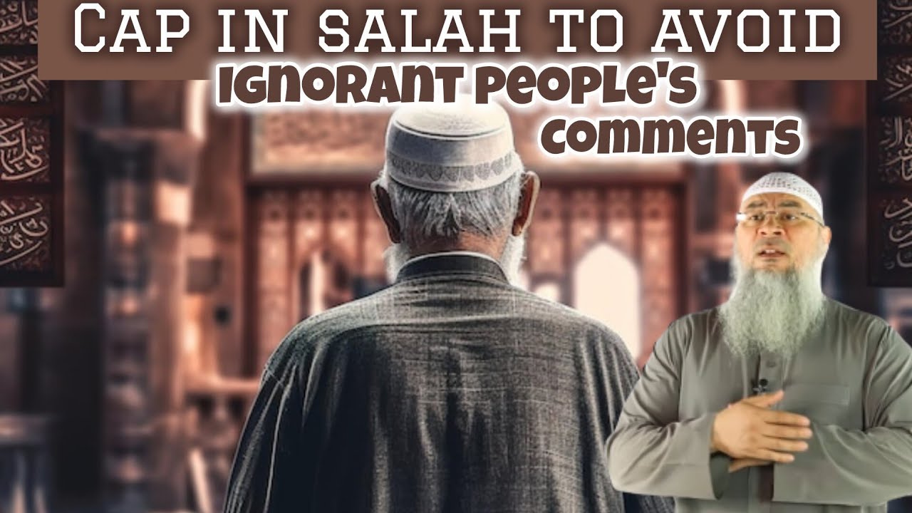 I wear cap in salah without believing its fard 