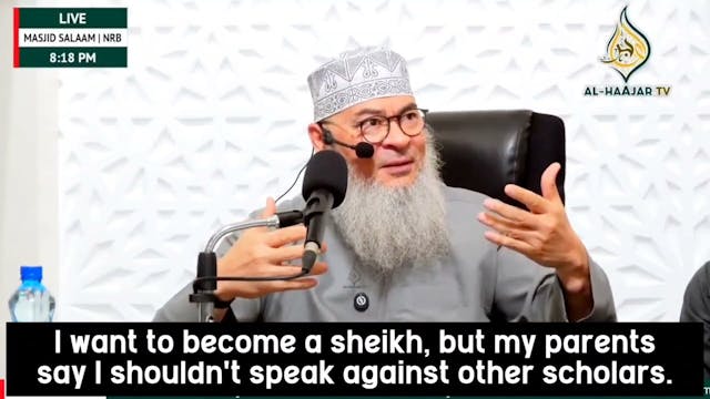 I Want To Become A Sheikh, But My Par...