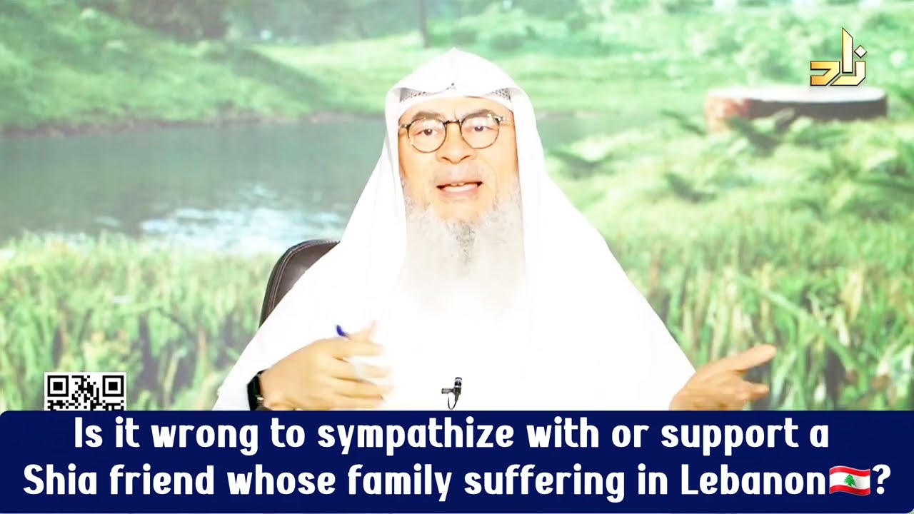 Is it wrong to support a shia friend whose family is suffering in Lebanon?