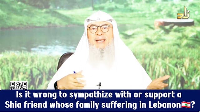 Is it wrong to support a shia friend ...