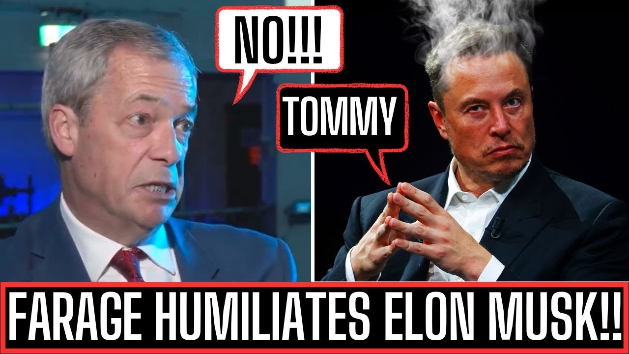 ELON MUSK ATT4CKS NIGEL FARAGE - MUSLIM REACTS
