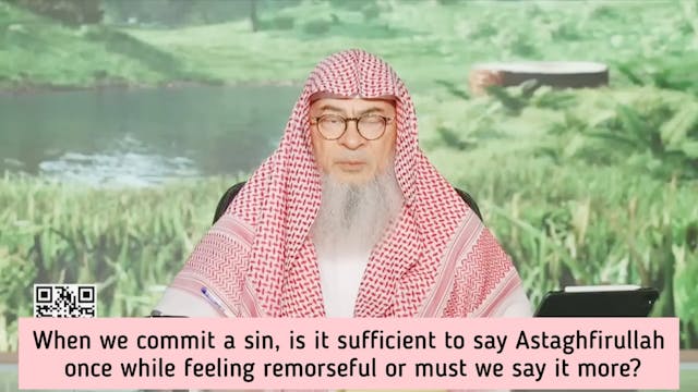 When we sin, is it ok to say Astagfir...