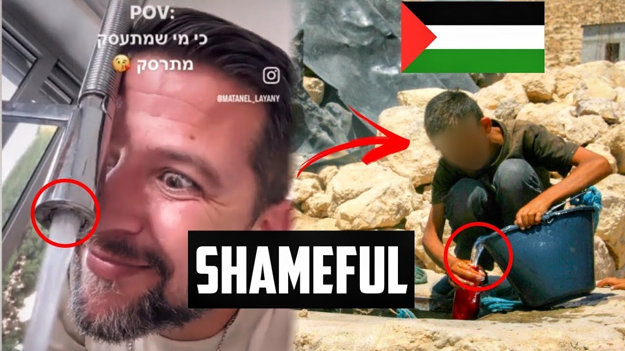 JEWI$H MAN MOCKS ENTIRE GAZA WITH THIS