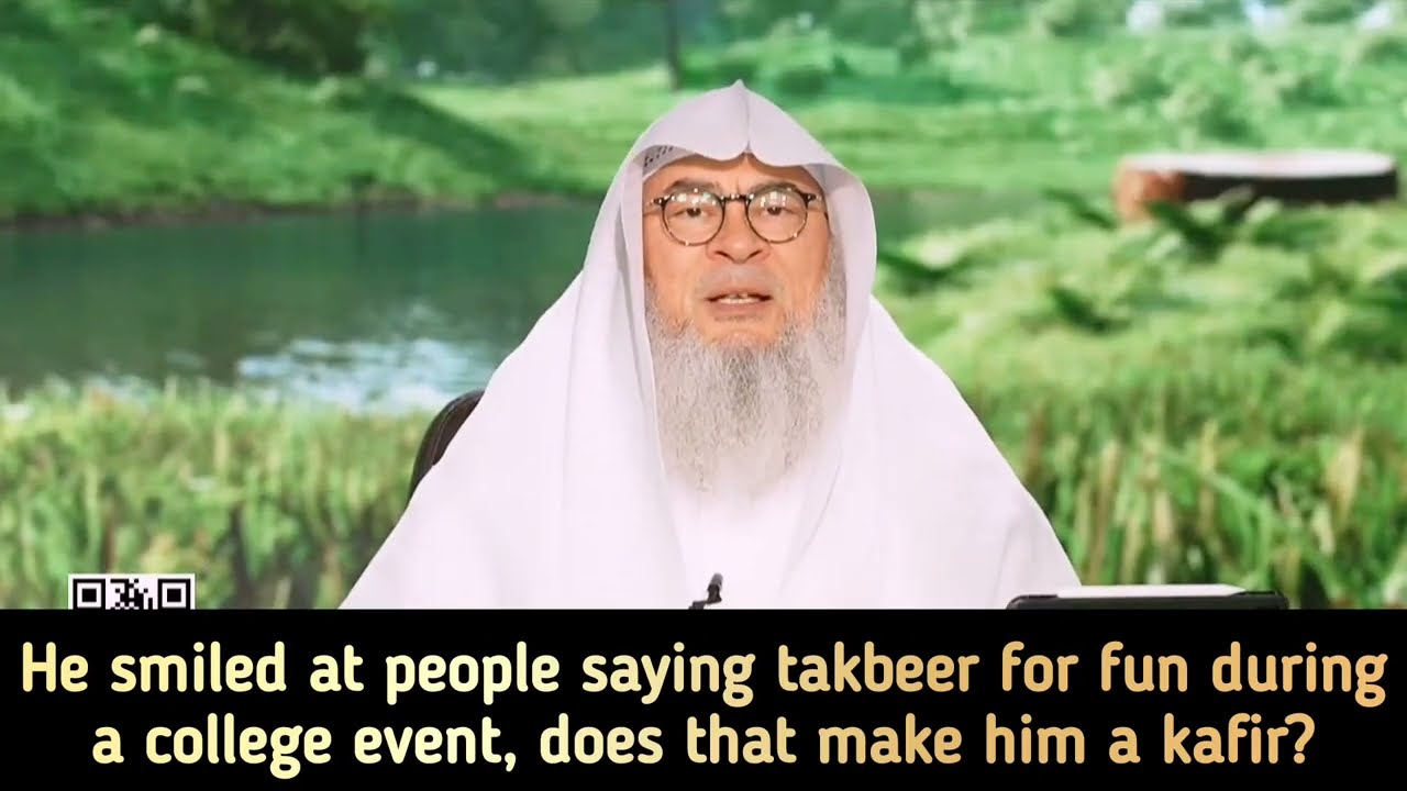 Smiled At People Saying Takbeer For Fun, Does That Make Me Kafir?