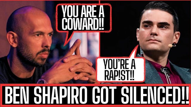 ANDR3W TATE OWNS BEN SHAPIRO - EPIC