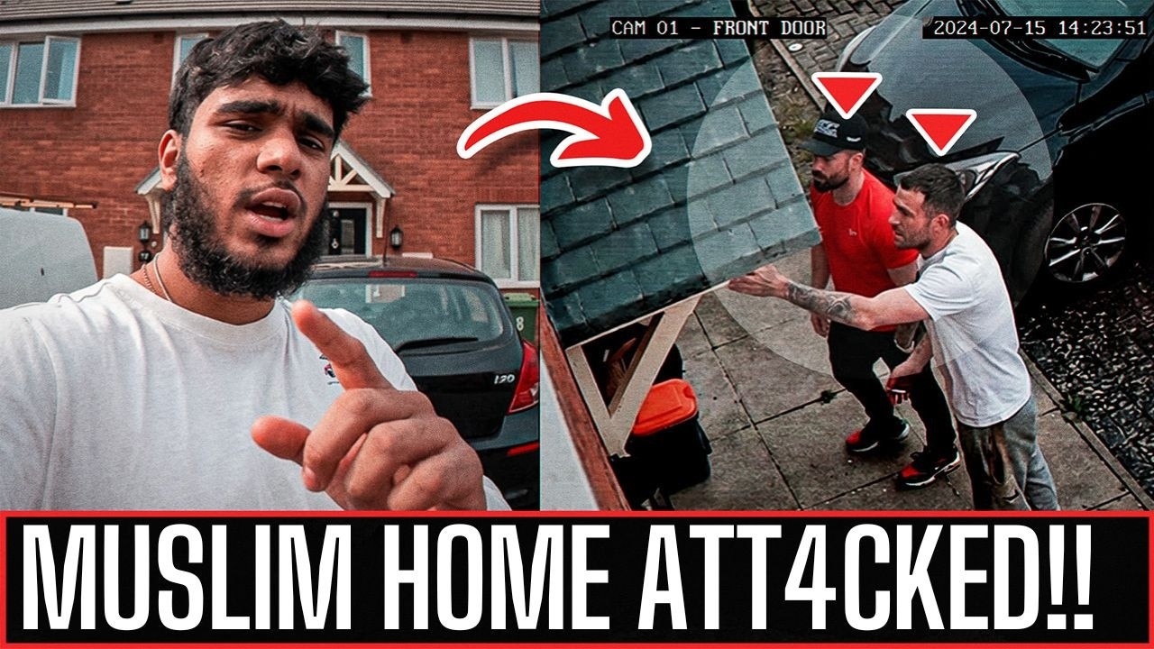 Far Right Neighbours Attack Caught On Cam