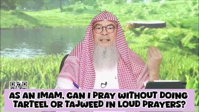 As an Imam Can I pray without doing T...