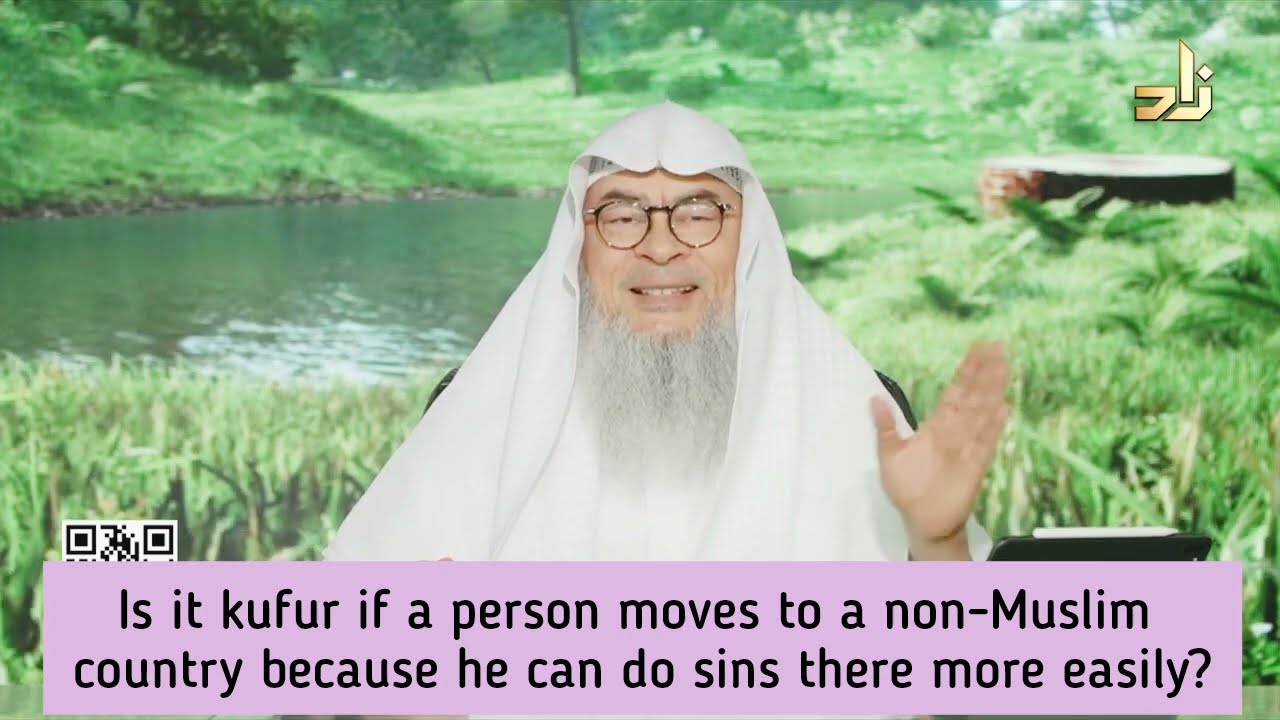 If I move to non muslim country cuz I can do sins there easily, is this kufr 