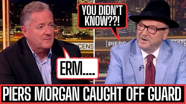 PIERS MORGAN BETRAYED BY Z!ONIST LIES...