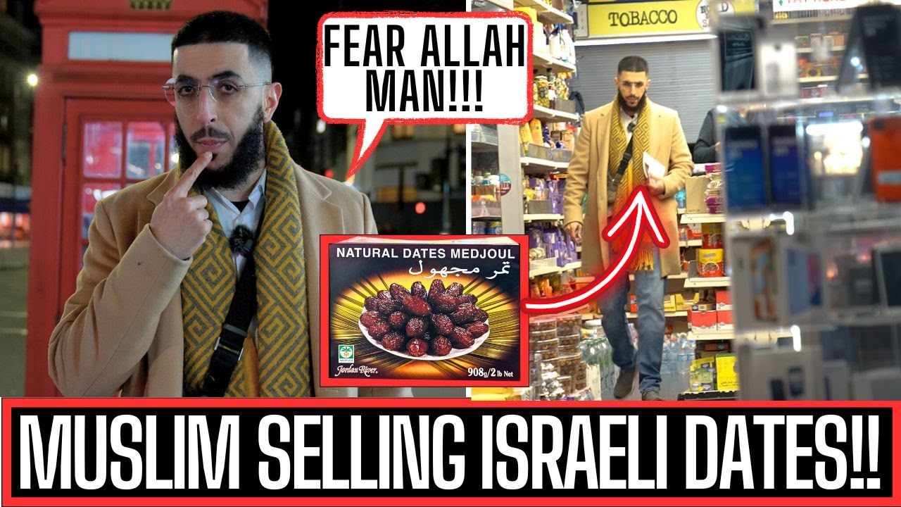 CONFRONT!NG MUSLIM SHOPS SELLING I$RAELI DATES