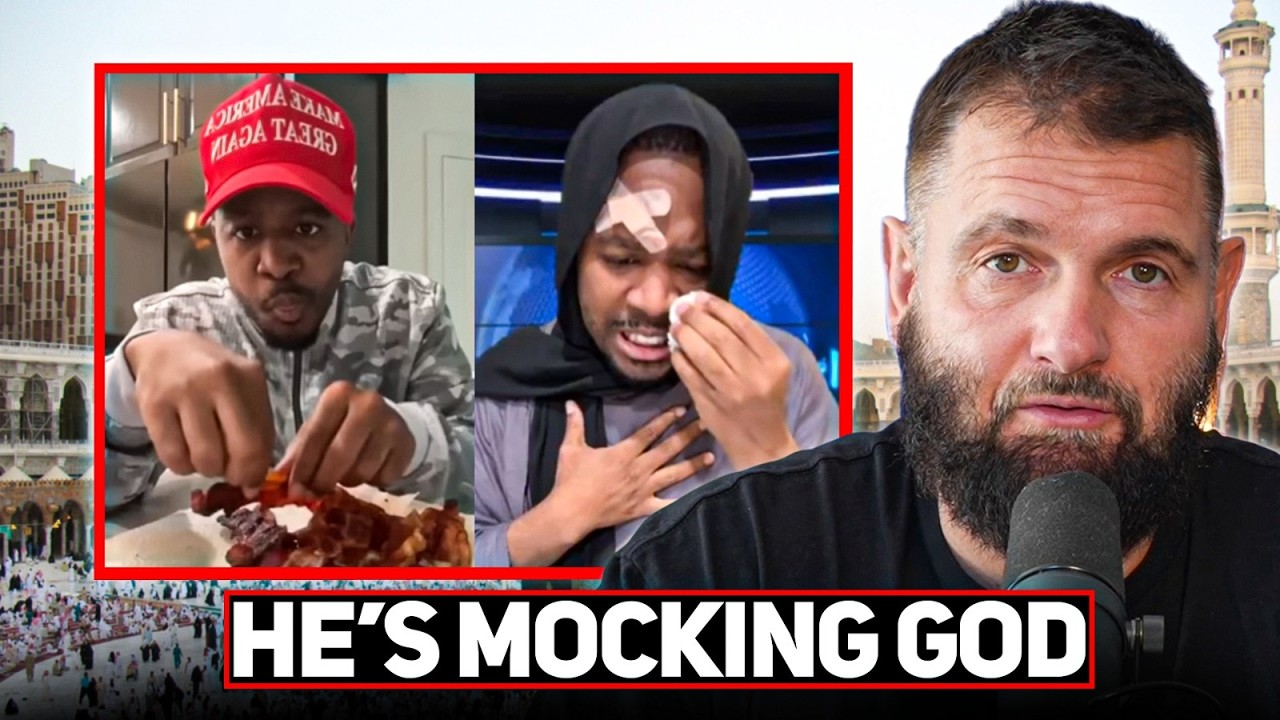 Trump MAGA Comedian Terrence K. Williams Mocking Muslims - Did Jesus Eat Bacon?