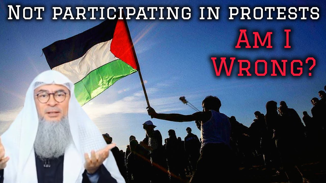 People criticize me for not participating in protests for Palestne 