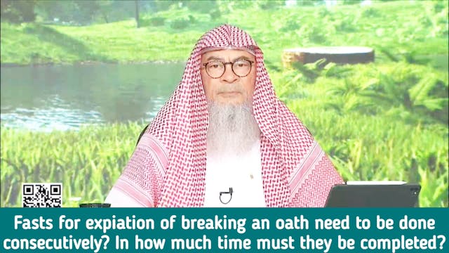 Fasts for breaking an oath, do they'v...