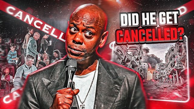 DAVE CHAPPELLE SLAMS ISRAEL & AUDIENC...