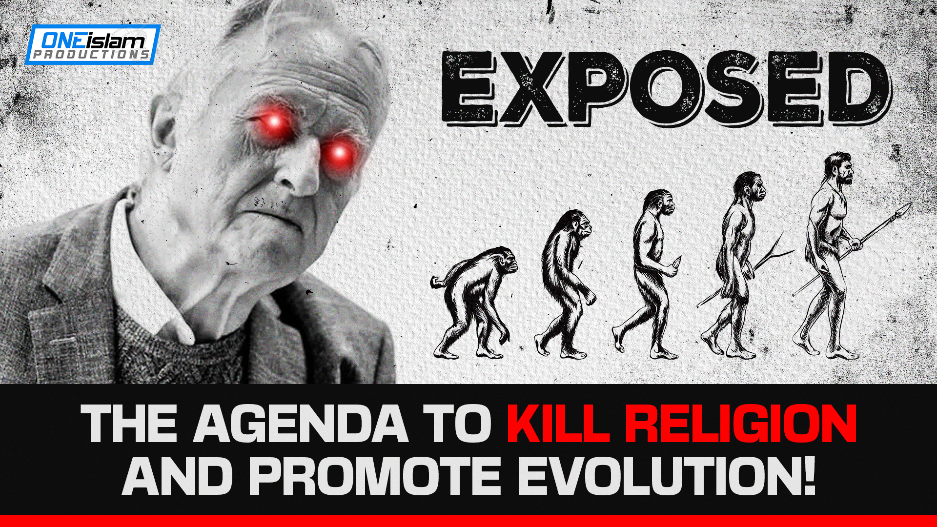 The Agenda To Kill Religion & Promote Evolution!