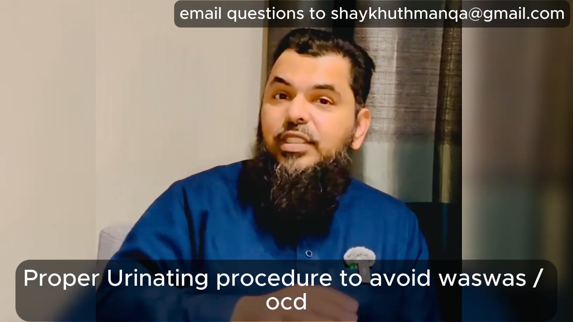 Avoid OCD  Waswas when urinating (going to toilet). How to not feel drops