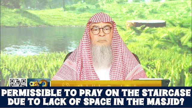 Can we pray on the Stairs (staircase)...