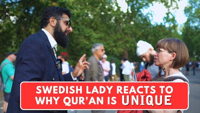 Swedish Lady Reacts To Why Qur'an Is ...