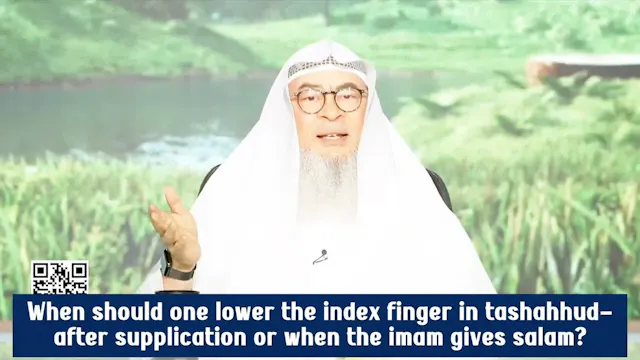 When Should I Lower My Index Finger I...